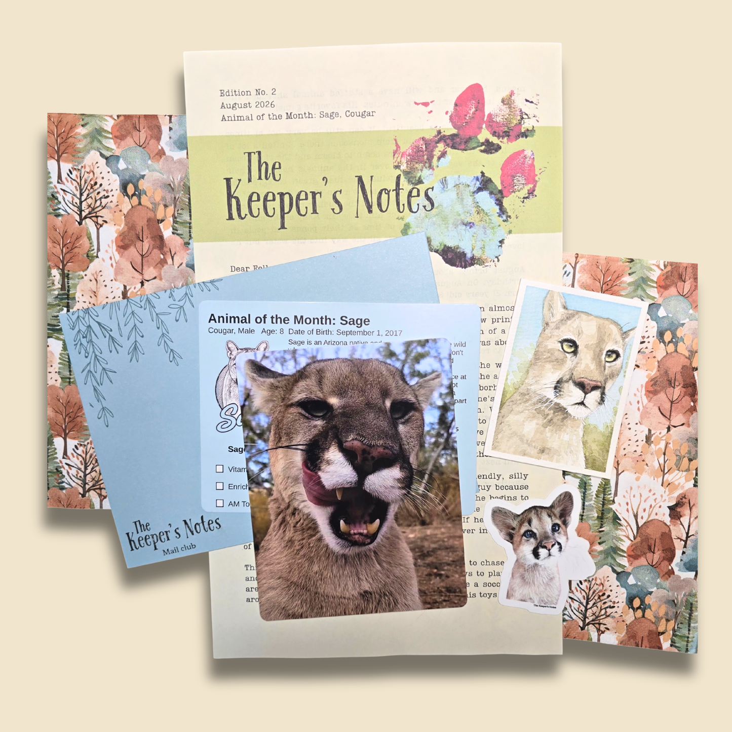 The Keeper's Notes Mail Club